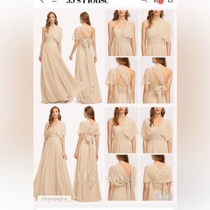 Formal multiway a line dress